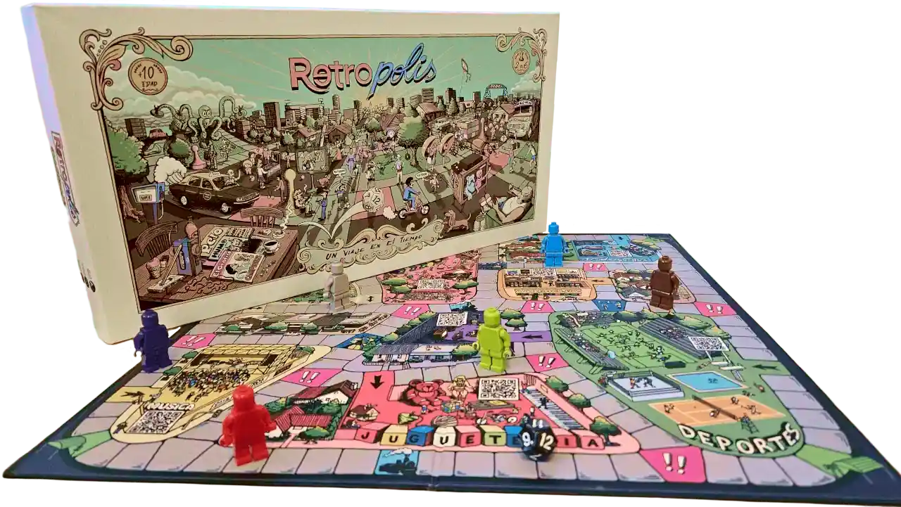 Tablero y Caja RETROPOLIS